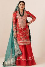 zara shahjahan, 3 piece suit, unstitched, lawn, phool kari 13b , front