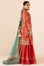 zara shahjahan, 3 piece suit, unstitched, lawn, phool kari 13b , side