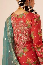 zara shahjahan, 3 piece suit, unstitched, lawn, phool kari 13b , backside