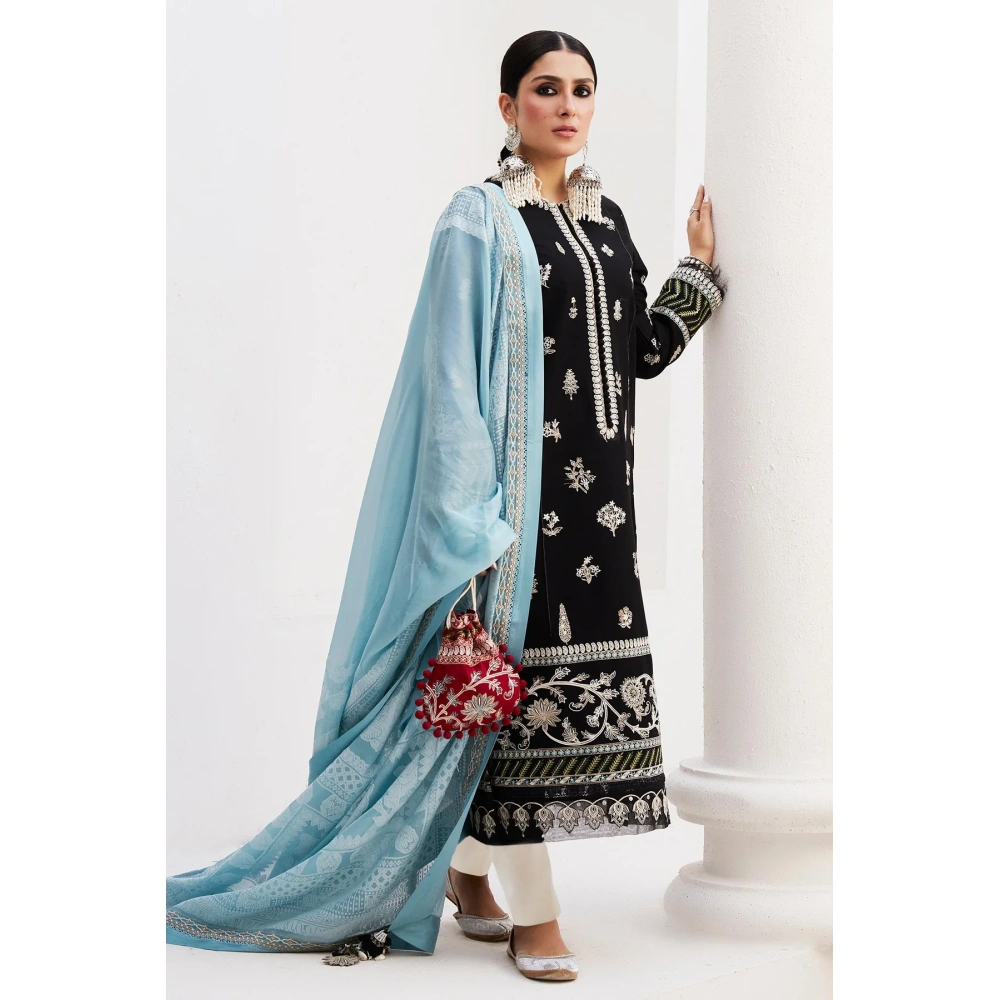 zara shahjahan, 3 piece suit, unstitched, lawn, myra 14b , front