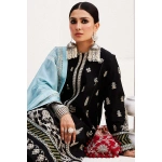 zara shahjahan, 3 piece suit, unstitched, lawn, myra 14b , front neck