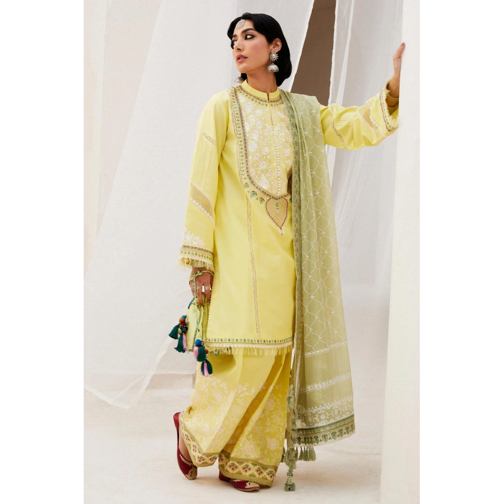 zara shahjahan, 3 piece suit, unstitched, lawn, dilara 15a , front style