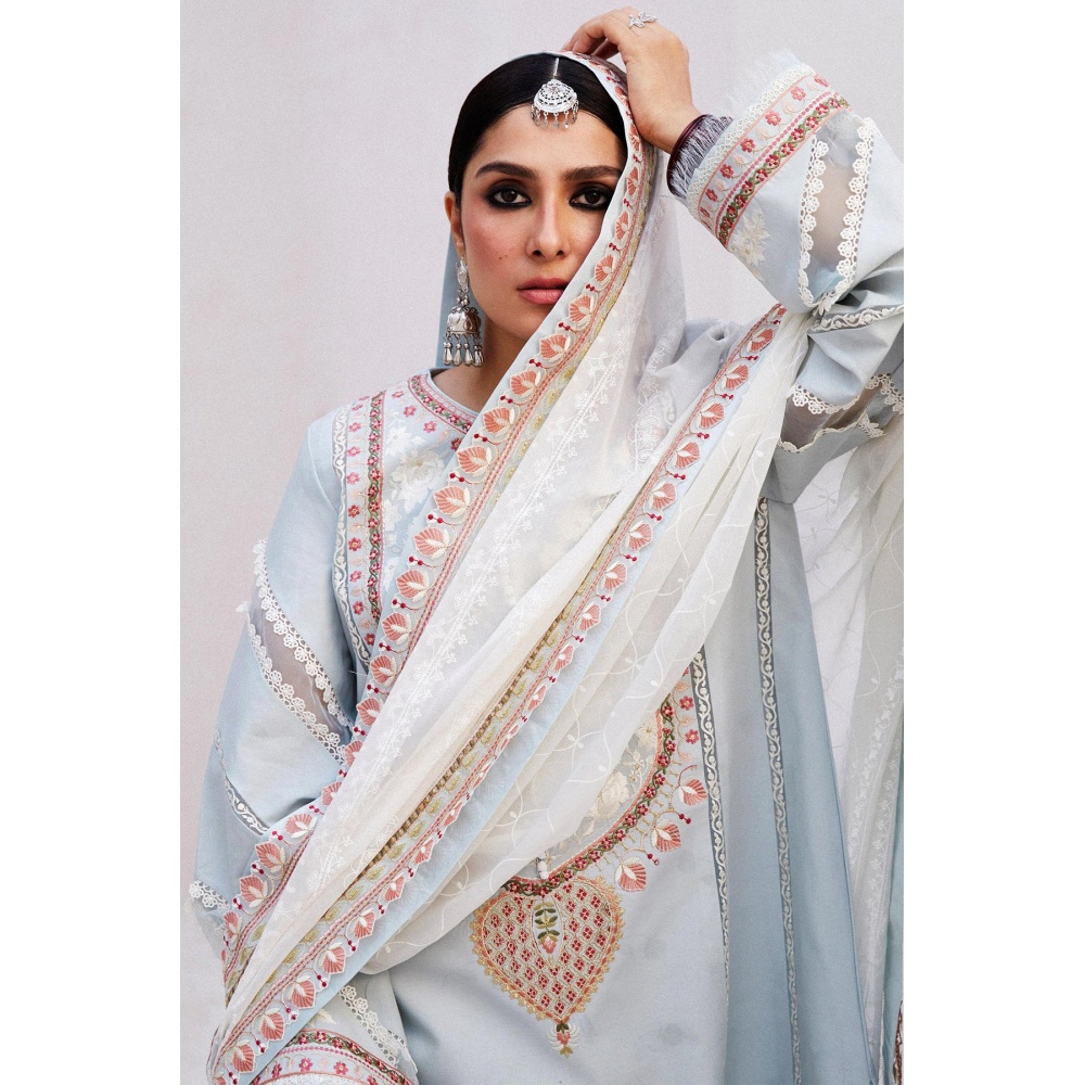 zara shahjahan, 3 piece suit, unstitched, lawn, dilara 15b , dupatta