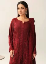 RIAZ ARTS, 3 piece suit, unstitched, TL 322, front neck