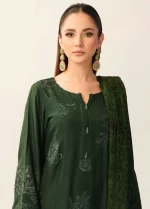 RIAZ ARTS, 3 piece suit, unstitched, TL 323, front neck