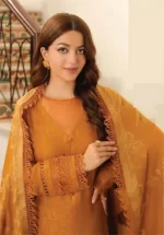 TEHZEEB BY RIAZ ARTS , 3 PIECE SUIT , BLUE , JACQUARD , TL 336, sleeves