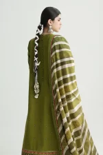 zara shahjahan, 3 piece suit, unstitched, lawn, aaina 8b, side