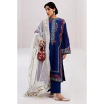 zara shahjahan, 3 piece suit, unstitched, lawn, jiya 6b, front view