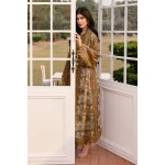 Baroque Eid Lawn 25 , 3 PIECE SUIT , Black , lawn , EL-D03, side