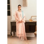 Pakistani clothing brands qalamkar luxury lawn eid edit collection 2025, unstitched 3 piece suit, sb-05 Aleeza, front