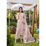 Pakistani clothing brands eshaisha festive lawn embroidered collection 2025, unstitched 3 piece embroidered suit, EA-LL-5548, salwar kameez and dupatta