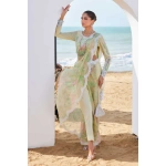 Pakistani clothing brands maria b lawn eid collection 2025, yellow unstitched 3 piece embroidered suit, el-25-04, salwar, kameez & dupatta
