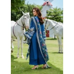 Elaf Premium Luxury Lawn Collection 2025 | ELH-4B FROSTELELH-2A ZIVA, 3-piece Pakistani designer lawn suits in the UK- Zee Collections. back