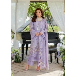 Elaf Premium Luxury Lawn Collection 2025 | ELH-3A PARIS HUES, 3-piece Pakistani designer lawn suits in the UK- Zee Collections. FRONT