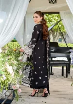 Elaf Premium Luxury Lawn Collection 2025 | ELH-6A SERENA, 3-piece Pakistani designer lawn suits in the UK- Zee Collections. back