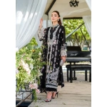 Elaf Premium Luxury Lawn Collection 2025 | ELH-6A SERENA, 3-piece Pakistani designer lawn suits in the UK- Zee Collections. kameez embroidery