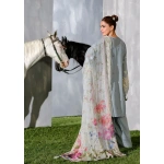 Elaf Premium Luxury Lawn Collection 2025 | ELH-7B ISSABEL, 3-piece Pakistani designer lawn suits in the UK- Zee Collections. back