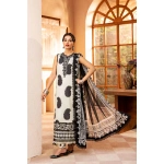 Pakistani clothing brands Maria B M. Basics Unstitched Eid II Lawn 25’, unstitched 3-piece lawn suit, MB-D-11B, front