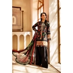 Pakistani clothing brands Maria B M. Basics Unstitched Eid II Lawn 25’, unstitched 3-piece lawn suit, MB-D-01A, front