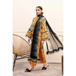 Pakistani clothing brands Maria B M. Basics Unstitched Eid II Lawn 25’, unstitched 3-piece lawn suit, MB-D-02A, front SHIRT AND DUPATTA