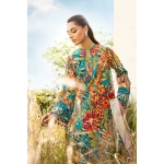 Pakistani clothing brands Maria B M. Basics Unstitched Eid II Lawn 25’, unstitched 3-piece lawn suit, MB-D-03a, shirt and beck style
