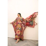Pakistani clothing brands Maria B M. Basics Unstitched Eid II Lawn 25’, unstitched 3-piece lawn suit, MB-D-03B, front shirt and dupatta