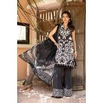 Pakistani clothing brands Maria B M. Basics Unstitched Eid II Lawn 25’, unstitched 3-piece lawn suit, MB-D-04B, front