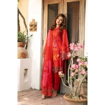 Pakistani clothing brands Maria B M. Basics Unstitched Eid II Lawn 25’, unstitched 3-piece lawn suit, MB-D-07a, front