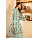 Pakistani clothing brands Maria B M. Basics Unstitched Eid II Lawn 25’, unstitched 3-piece lawn suit, MB-D-08B, front