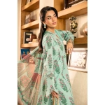 Pakistani clothing brands Maria B M. Basics Unstitched Eid II Lawn 25’, unstitched 3-piece lawn suit, MB-D-08B, front