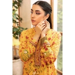 Pakistani clothing brands Maria B M. Basics Unstitched Eid II Lawn 25’, unstitched 3-piece lawn suit, MB-D-12A, SLEEVES