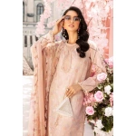 Pakistani clothing brands Maria B M.Prints Unstitched Eid II 2025’, 3-piece lawn suit, MPT-2601-A, front shirt