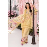 Pakistani clothing brands Maria B M.Prints Unstitched Eid II 2025’, 3-piece lawn suit, MPT-2603-A, salwar kameez and dupatta