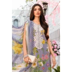 Pakistani clothing brands Maria B M.Prints Unstitched Eid II 2025’, 3-piece lawn suit, MPT-2604-A, front SHIRT