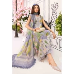 Pakistani clothing brands Maria B M.Prints Unstitched Eid II 2025’, 3-piece lawn suit, MPT-2604-A