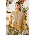 Pakistani clothing brands Maria B M.Prints Unstitched Eid II 2025’, 3-piece lawn suit, MPT-2606-A, front shirt