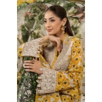 Pakistani clothing brands Maria B M.Prints Unstitched Eid II 2025’, 3-piece lawn suit, MPT-2606-A, sleeves