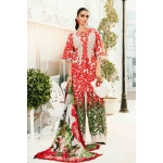 Pakistani clothing brands Maria B M.Prints Unstitched Eid II 2025’, 3-piece lawn suit, MPT-2606-B, front