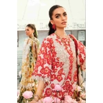 Pakistani clothing brands Maria B M.Prints Unstitched Eid II 2025’, 3-piece lawn suit, MPT-2606-B, front shirt