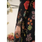 Maria B M. Prints Unstitched Eid II 2025’ “MPT-2607-B”, 3-piece Pakistani designer lawn suits in the UK- Zee Collections. sleeves