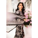 Maria B M. Prints Unstitched Eid II 2025’ “MPT-2608-B”, 3-piece Pakistani designer lawn suits in the UK- Zee Collections. dupatta