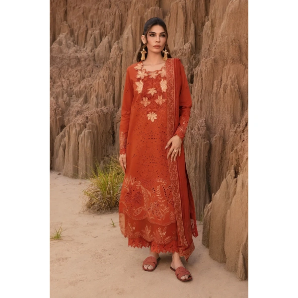 Rang Rasiya Premium Eid Collection 2025 | Mahi, 3-piece Pakistani designer lawn suits in the UK- Zee Collections. FRONT