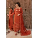 Rang Rasiya Premium Eid Collection 2025 | Mahi, 3-piece Pakistani designer lawn suits in the UK- Zee Collections. FRONT kameez and dupatta