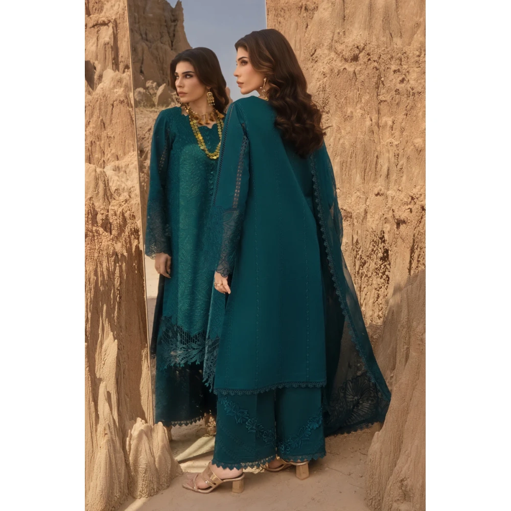 Rang Rasiya Premium Eid Collection 2025 | Zaynah, 3-piece Pakistani designer lawn suits in the UK- Zee Collections. back