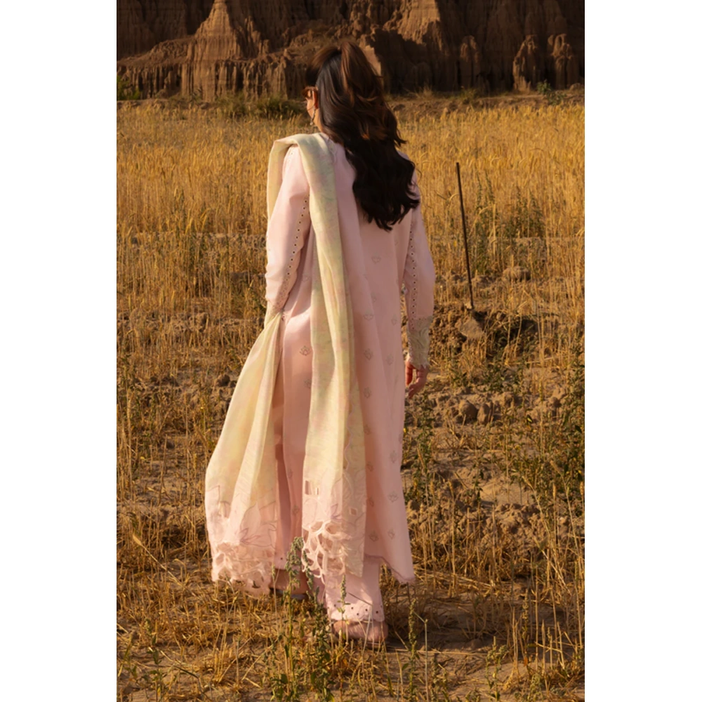 Rang Rasiya Premium Eid Collection 2025 | Nehal, 3-piece Pakistani designer lawn suits in the UK- Zee Collections. back