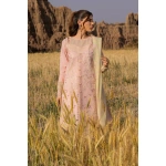 Rang Rasiya Premium Eid Collection 2025 | Nehal, 3-piece Pakistani designer lawn suits in the UK- Zee Collections. FRONT kameez