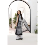 Pakistani clothing brands Sobia Nazir PK Vital Collection 2025, unstitched 3-piece lawn embroidered suit, Design 10a, dupatta