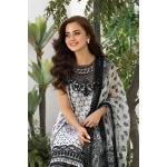 Pakistani clothing brands Sobia Nazir PK Vital Collection 2025, unstitched 3-piece lawn embroidered suit, Design 10a, front shirt neck embroidery