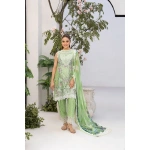 Pakistani clothing brands Sobia Nazir PK Vital Collection 2025, unstitched 3-piece lawn embroidered suit, Design 12a