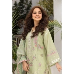 Pakistani clothing brands Sobia Nazir PK Vital Collection 2025, unstitched 3-piece lawn embroidered suit, Design 1A, kameez design
